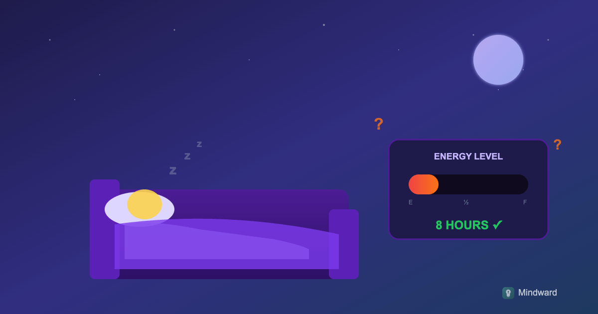 Why You're Tired Even When You Sleep Enough